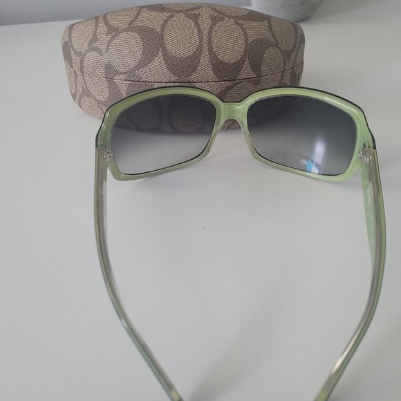 Coach sunglasses and case - Picture 2 of 9